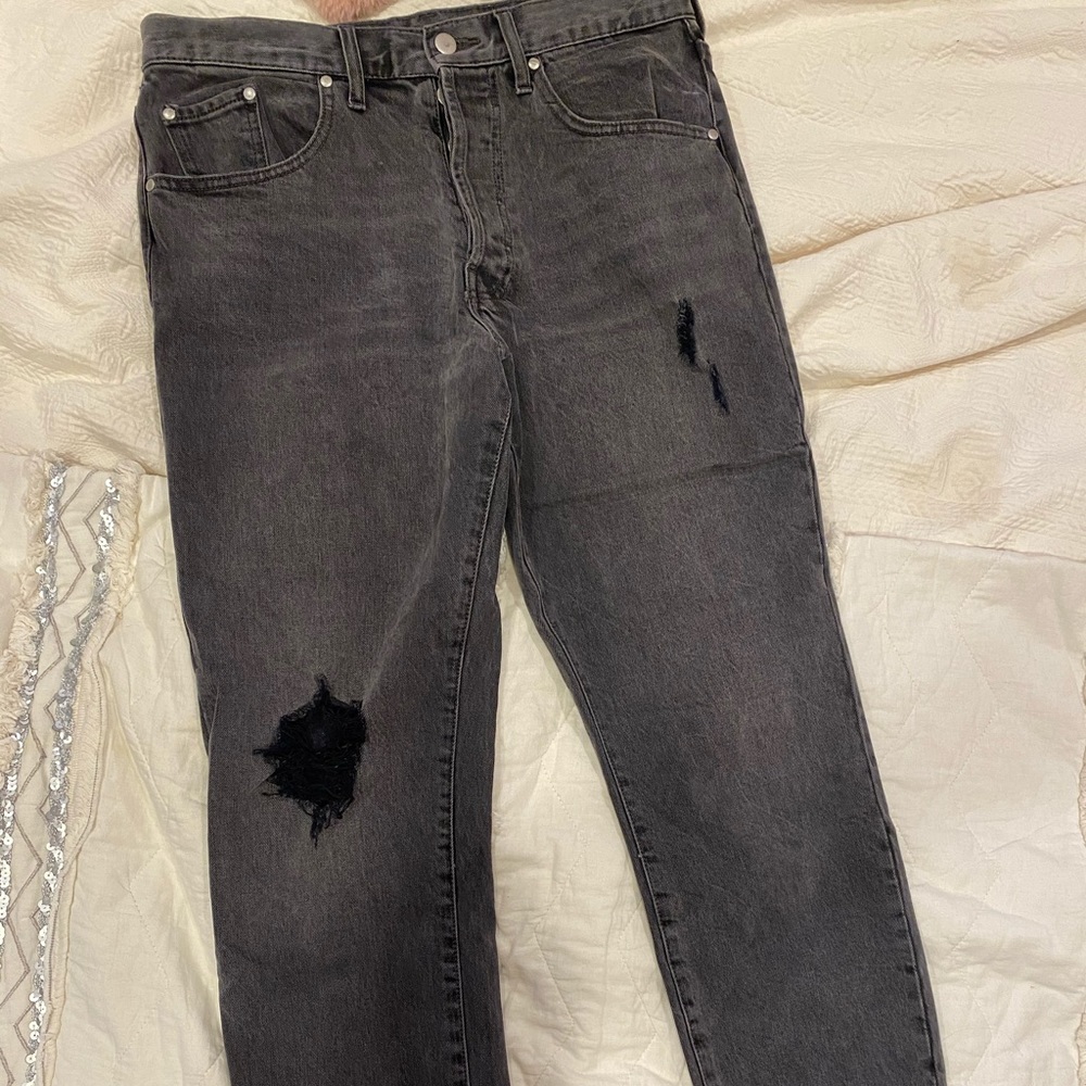 Free People Black Jeans